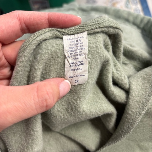 Women’s Marushka Hoodie with White Christmas Tree Design - Picture 5 of 6